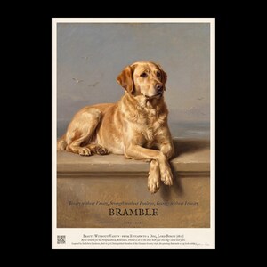 The print itself, on black: Personalised Dog Memorial Print, the whole sheet shown flat so you can see it straight away.