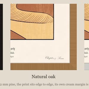 Dune Poster Art Print, Frank Herbert Sandworm Japanese Woodblock Wall Art, Arrakis Sci Fi Gift image 7