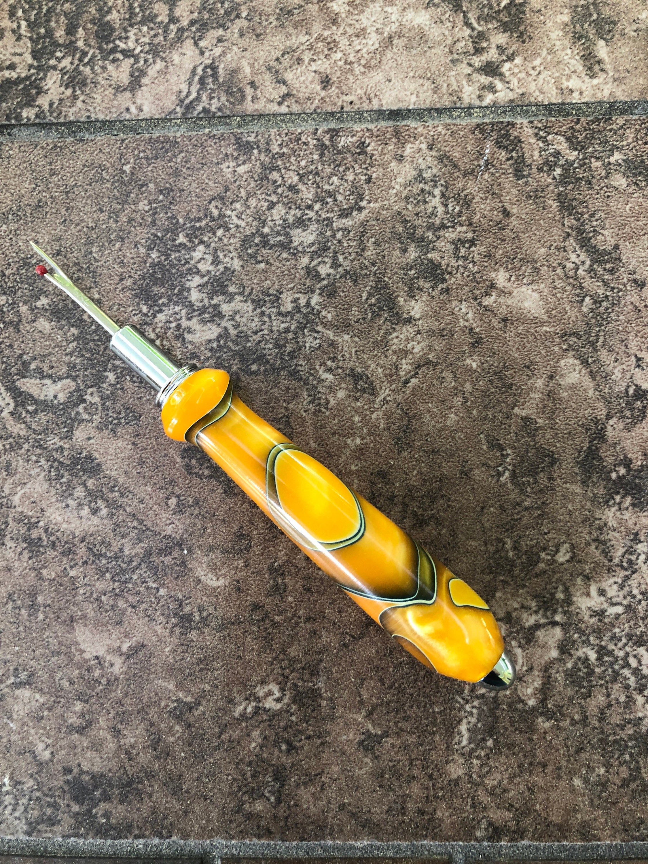 Seam Ripper Handturned Acrylic with reversible blade