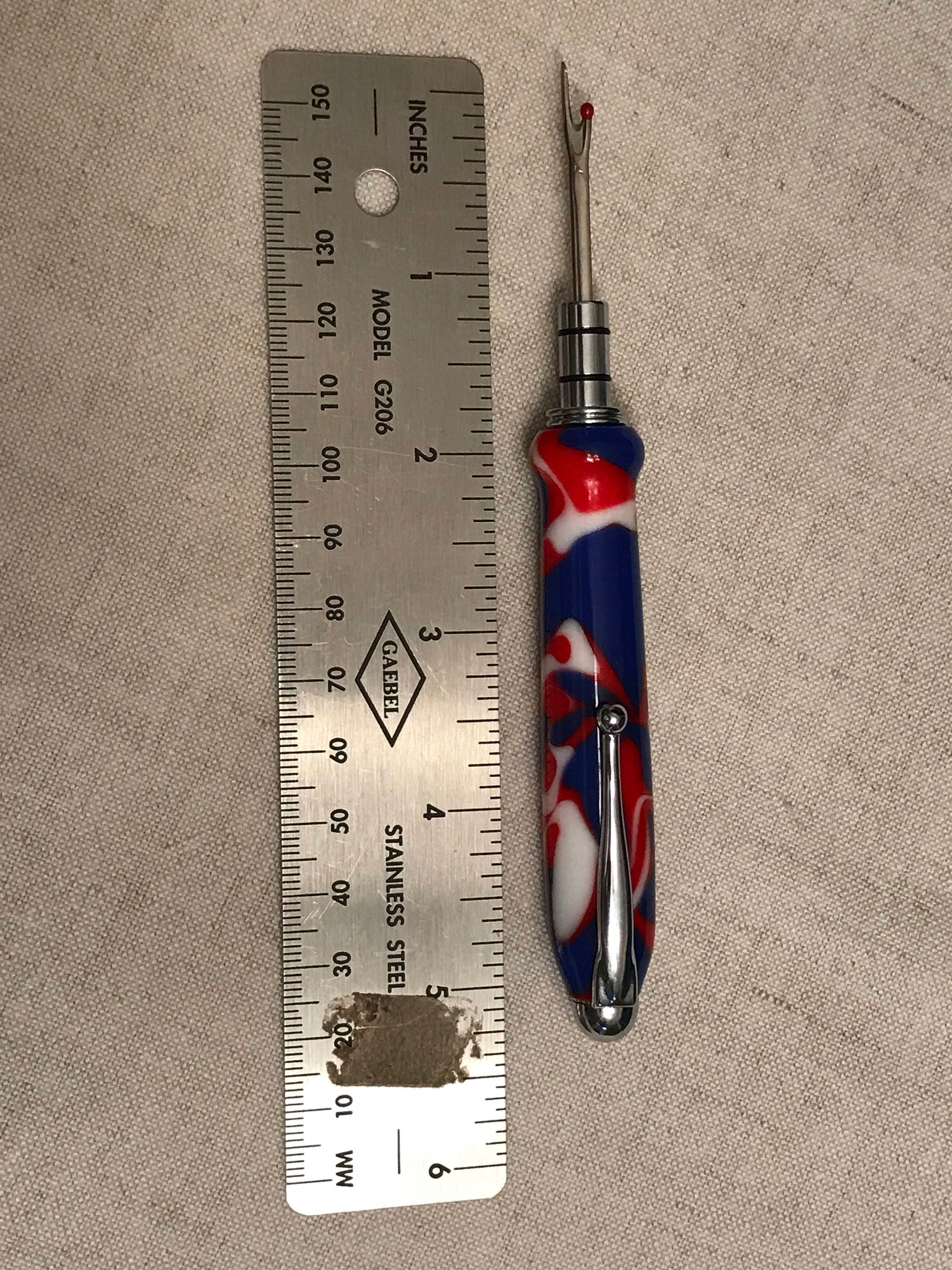 Seam Ripper Handturned Acrylic with reversible blade