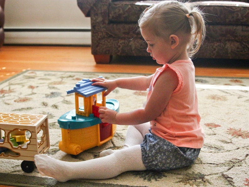 Chambray Floral Baby Bloomers. Handmade Bloomers for Babies. Etsy