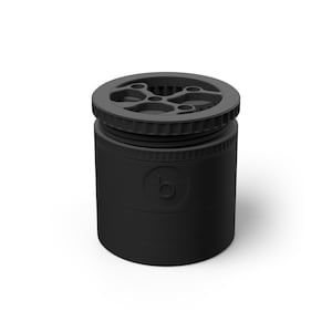 Justerbart WDT-verktyg, planetväxel Spirograph Espressofördelare med 0,30 mm nålar, mattsvart