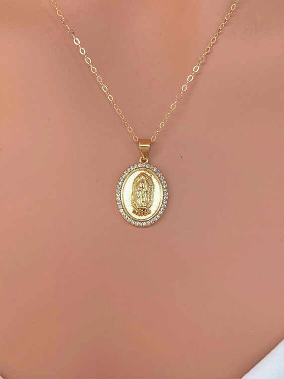 Virgin De Guadalupe Necklace Virgin 