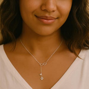 Personalized paw print Necklace, Memorial Necklace, Pet loss jewelry,Sterling Silver heart paw print necklace, Pet Lover’s Jewelry,Tribute.