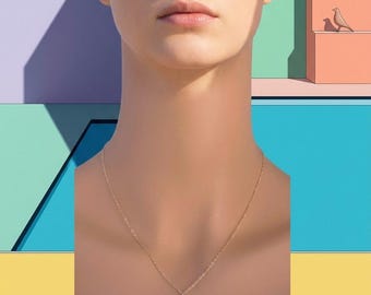 Sterling Silver Cornicello Necklace: Italian Horn Amulet