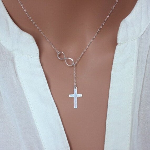 Cross Necklace Woman Infinity Cross 