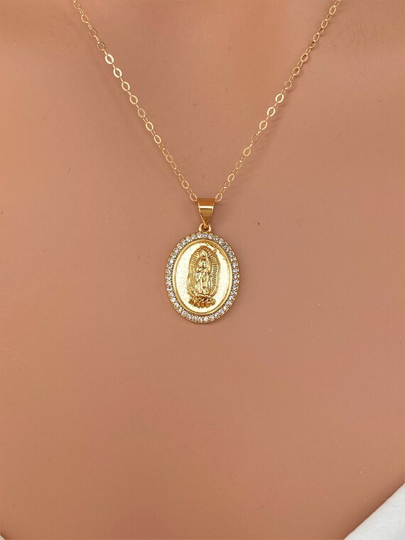 Virgin De Guadalupe Necklace Virgin 