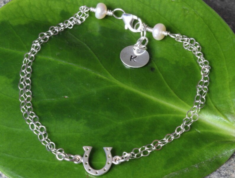 sterling-silver-horseshoe-bracelet-personalized-horseshoe-etsy