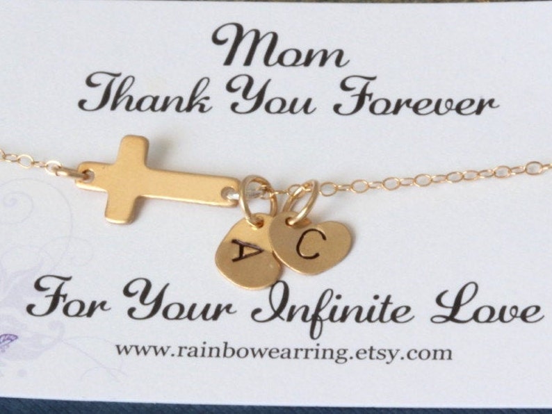 mothers day cross necklace