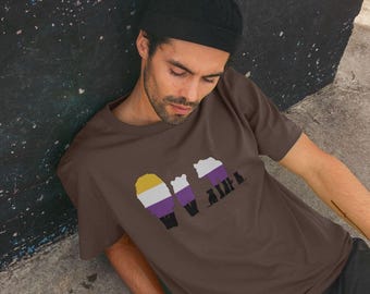 Lion Code Non-binary T-shirt Men's
