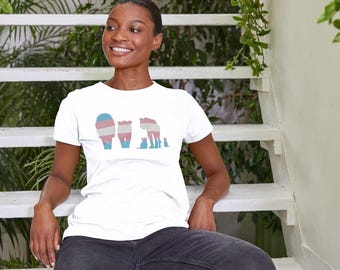 Women's Trans Lion Code T-shirt