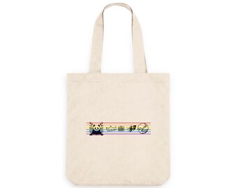 Rainbow Code Tote