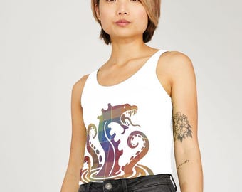 Tanktop für Frauen mit dem Aufdruck „Gayness“