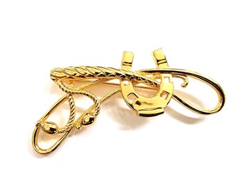 バーバリー・オブ・ロンドン 馬上の騎士 ファーストロゴ ピンブローチ