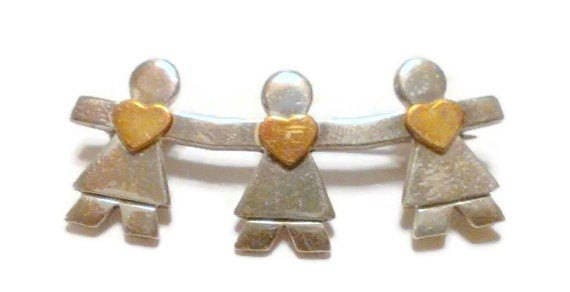 Vintage Sterling Silver Naldo Save The Children /