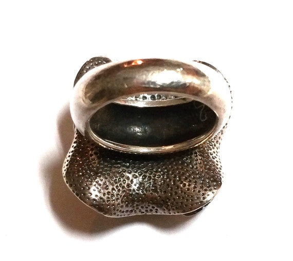 Modern Free Form Silpada Sterling Silver Ring Siz… - image 5