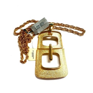 Collier vintage Mod Lisner New Old Stock NWT