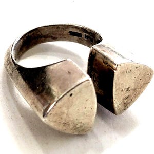 Hans Hansen Denmark Sterling Silver Ring Size 6.5