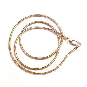 Sterling Silver Snake Chain 18&quot; Designer / Necklace
