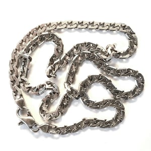 Sterling Silver Curb Link Chain 16 Inch