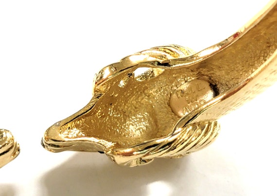 Vintage Kenneth Lane KJL for Avon Rams Head Clamper Bracelet - Etsy