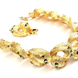 Camrose & Rose JBK Jacqueline Kennedy Gold Bracelet NIB