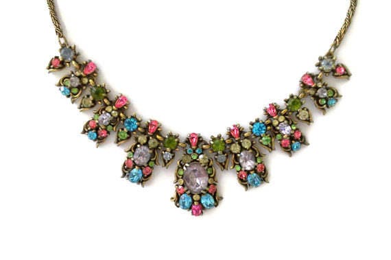 Vintage Hollycraft Necklace - Etsy