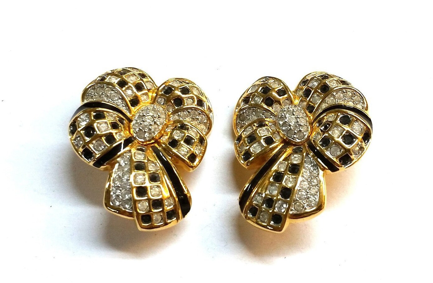 CutieJewelry Orecchini A Clip Anni '80 A Forma Di Cassetta | Gioielli Retrò Per Donna | Idea Regalo Vintage 4,5x3 Cm