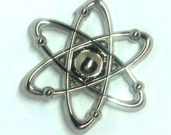 Science Symbol Atom pin
