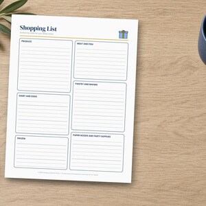 Hanukkah Party Planner Printable, Chanukah Menu Planner, Latke Bar Sign, Food Labels, Shopping List, Hosting Checklist, PDF image 2