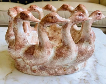 Vintage Ring of Geese Centerpiece