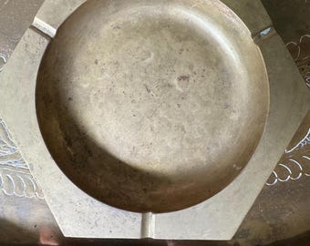 Rare Hexagonal MCM Ashtray Heavy