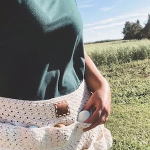 CUSTOM ORDER Homestead Egg Apron