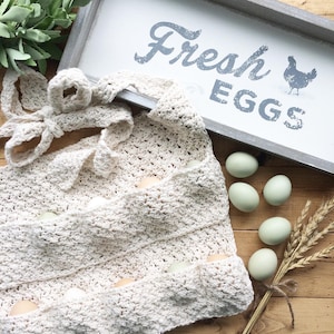 Homestead Egg Apron CROCHET PATTERN