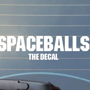 Spaceballs The Decal Car Decal/Laptop Decal/Tumbler Decal