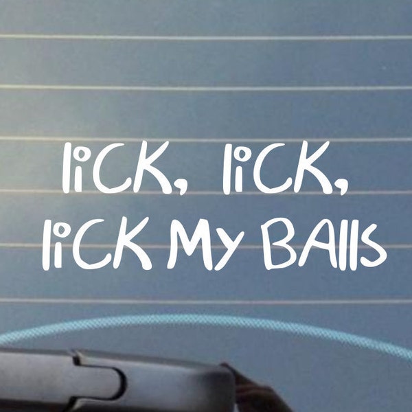 Lick My Balls Etsy