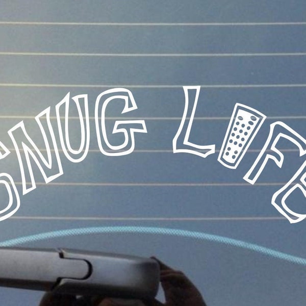 Snug Life Car Decal/Laptop Decal/Canteen Decal