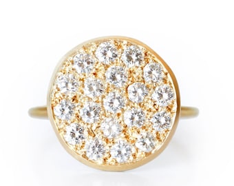 Ring Dune gold and diamond