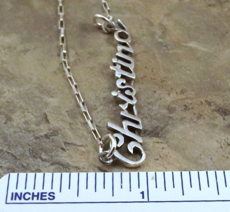 Christina name necklace Clearance