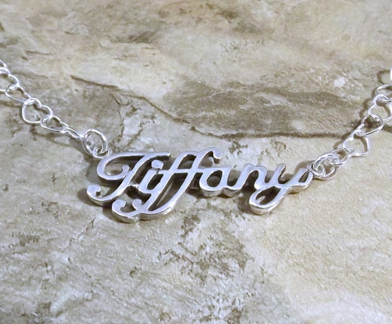 Tiffany Nameplate Necklace 2024 favors