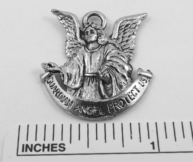 Pewter Guardian Angel Rear View Mirror Ornament on 8 Etsy