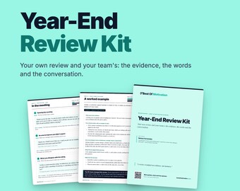 Year-End Review Kit | Self & Team Appraisal Templates, Scripts (PDF)