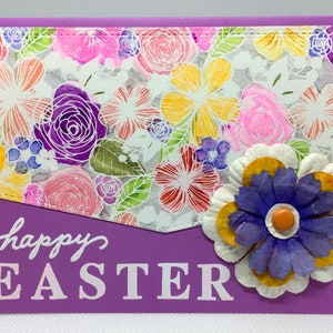 Bold Flowers Easter Card