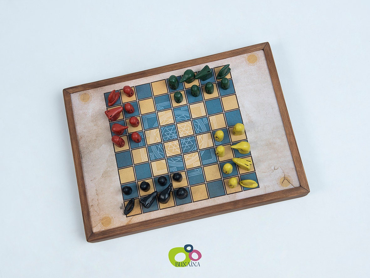 Chaturanga: Four-Player Chess With Dice - HobbyLark