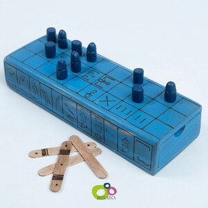 Senet Board Game and Hounds and Jackals - Ancient Egypt Game