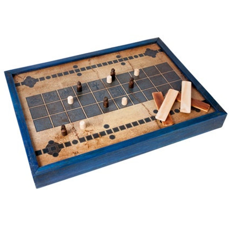 Senet Board Game From Ancient Egypt Etsy