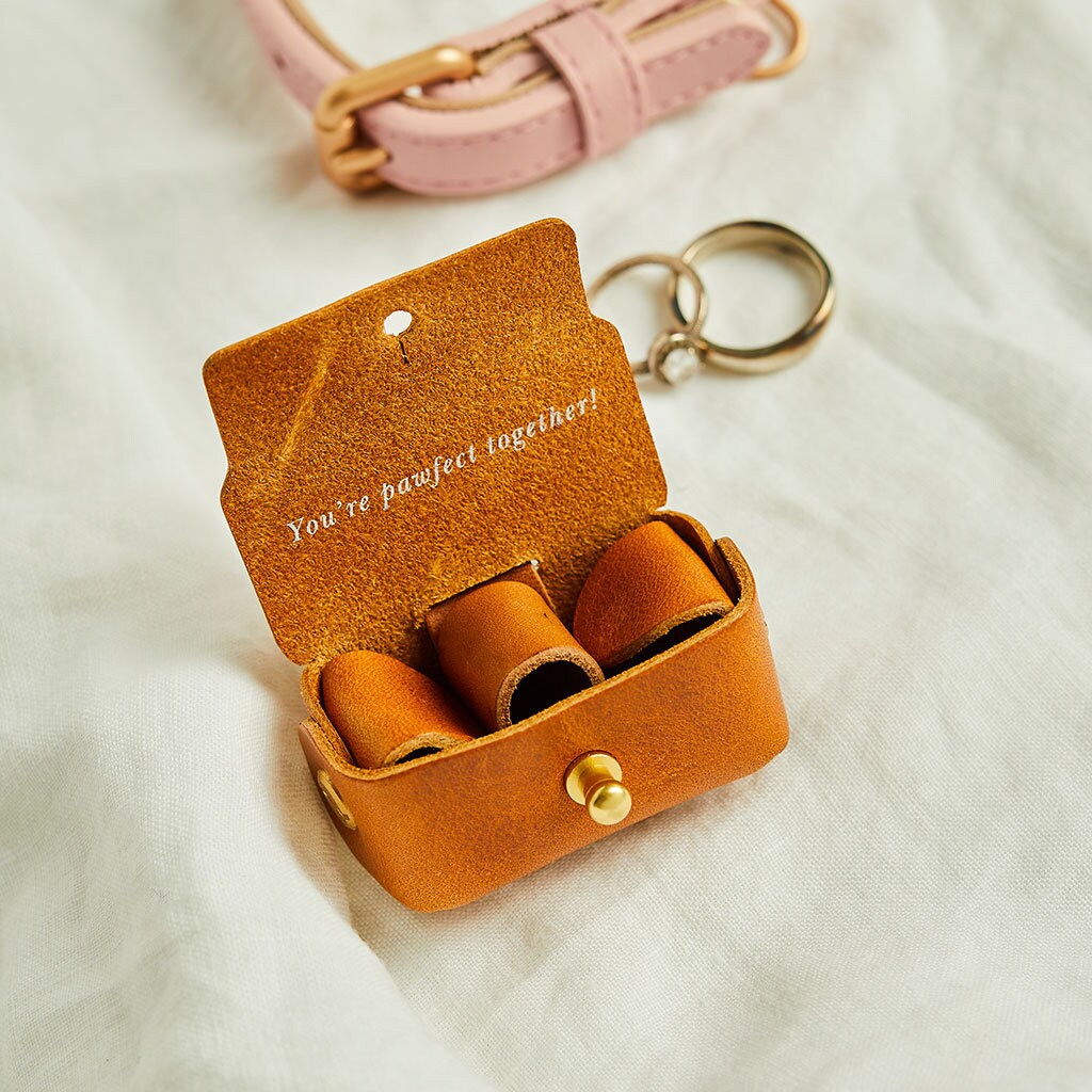 Personalised Wedding Ring Bearer Pouch for Dogs Wedding Ring Etsy