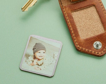 Additional Inserts for Leather Photo Frame Keyring (keyring not included)