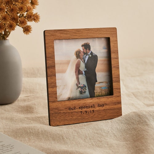 Personalised Photo Frame With Stand. Personalized Etsy