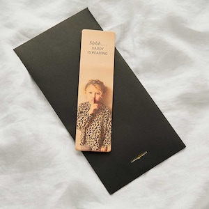Personalised Leather Bookmark Photo / Mother's Day Gift for Book Lovers / Personal Bookish Gift / Birthday, Christmas Stocking Filler image 4